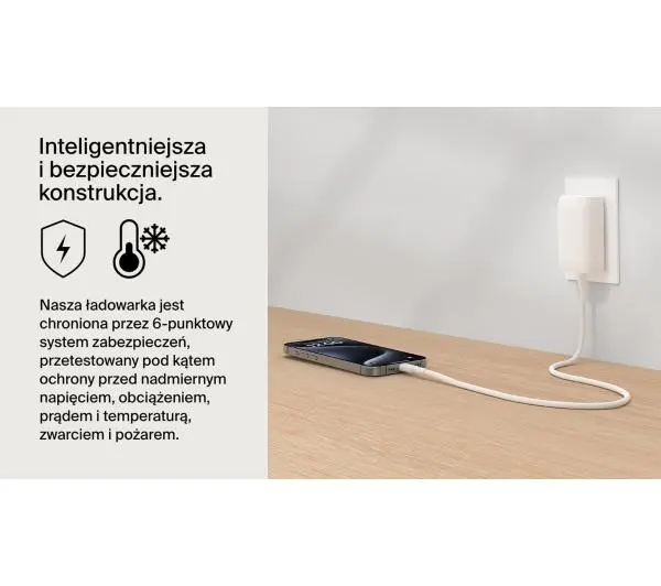 Belkin 3x USB-C PowerDelivery 3.1 67W Biały