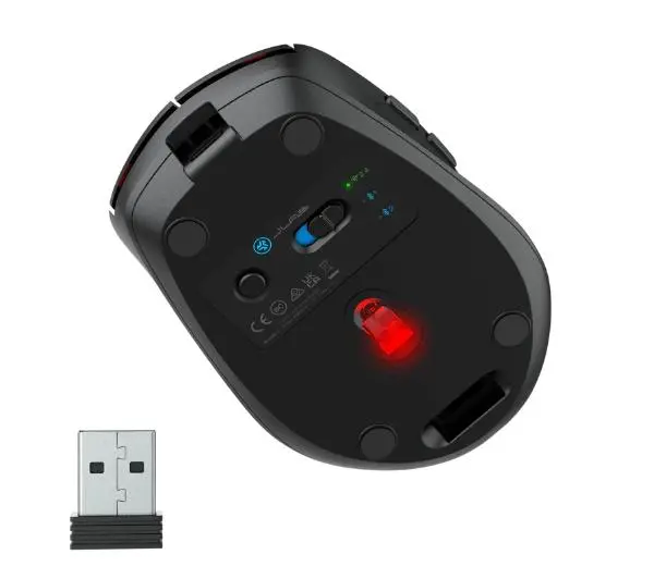 JLab Go Charge Mouse Czarny