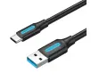 Kabel Vention COZBH PVC USB 3.0 A do USB-C 2m Czarny