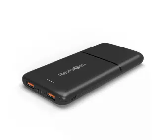 Reinston EPB10PD20B 10000mAh PD 20W Czarny - ⚡ BESTSELLERY ⚡