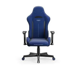 Diablo Chairs X-Starter Gamingowy do 136kg Tkanina Granatowy - Kup na Raty - RRSO 0%