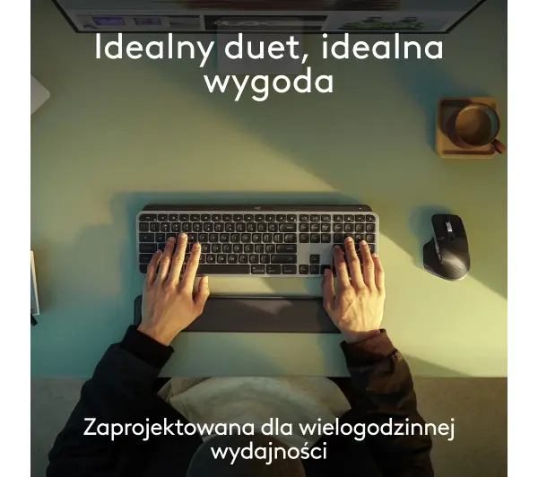 Logitech MX Keys S Combo dla Mac Grafitowy - Kup na Raty - RRSO 0%