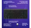 Klawiatura mechaniczna Logitech G515 LIGHTSPEED TKL Czarny