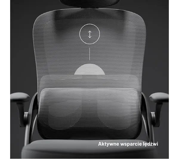Diablo Chairs V-Light Biurowy do 110kg Tkanina Szary - Kup na Raty - RRSO 0%