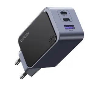 UGREEN 35042 Nexode Air 65W USB + 2x USB-C Szary - ⚡ BESTSELLERY ⚡