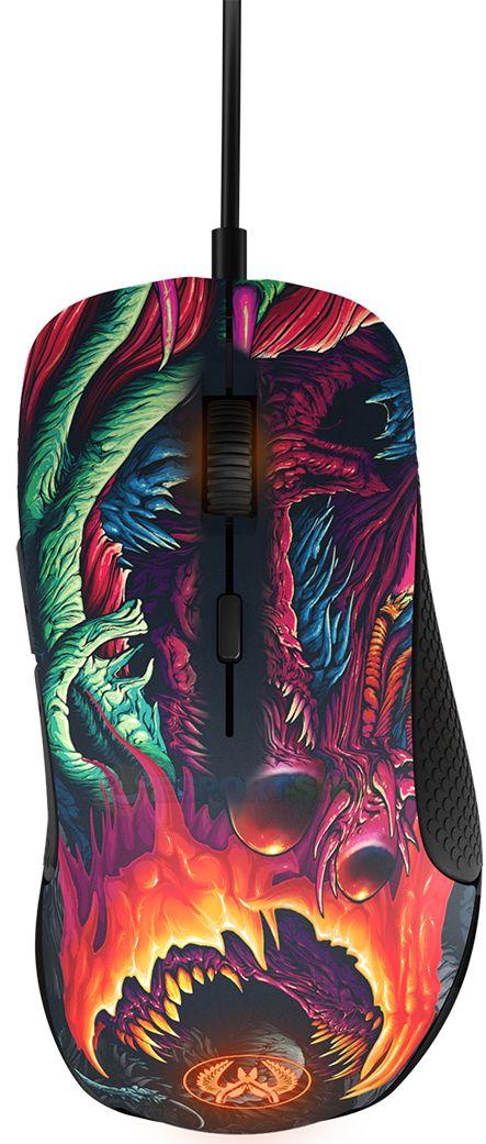 Myszka SteelSeries Rival 300 CS:GO Hyper Beast Edition
