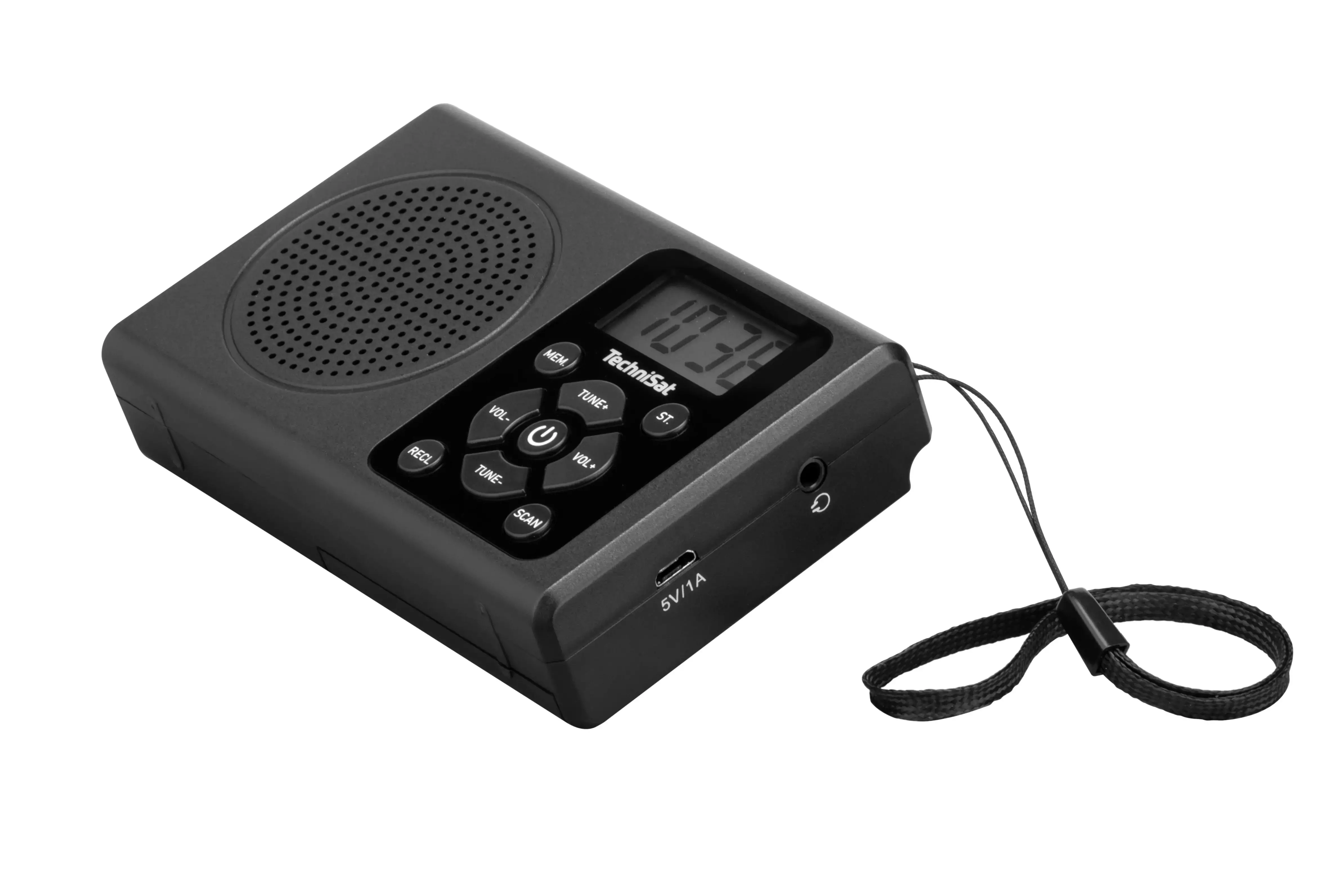 Radioodbiornik Raven ERADP001 Radio FM Czarny