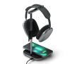 Ładowarka indukcyjna Satechi ST-UCHSMCM 2w1 Headphone Stand with Wireless Charger