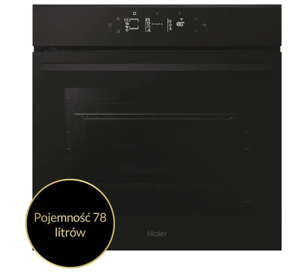 Haier ID Seria 4 H6 ID46G5YTB Funkcje AI AirFry Termosonda Zdalne sterowanie Czarny - ⚡ BESTSELLERY ⚡ - Kup na Raty - RRSO 0%