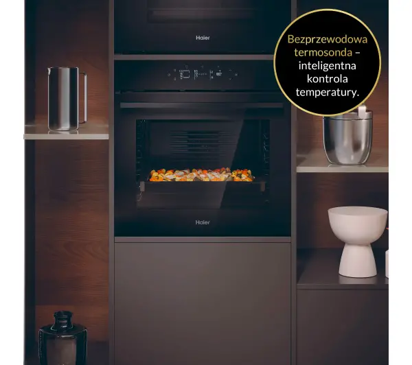 Haier ID Seria 4 H6 ID46G5YTB Funkcje AI AirFry Termosonda Zdalne sterowanie Czarny - ⚡ BESTSELLERY ⚡ - Kup na Raty - RRSO 0%