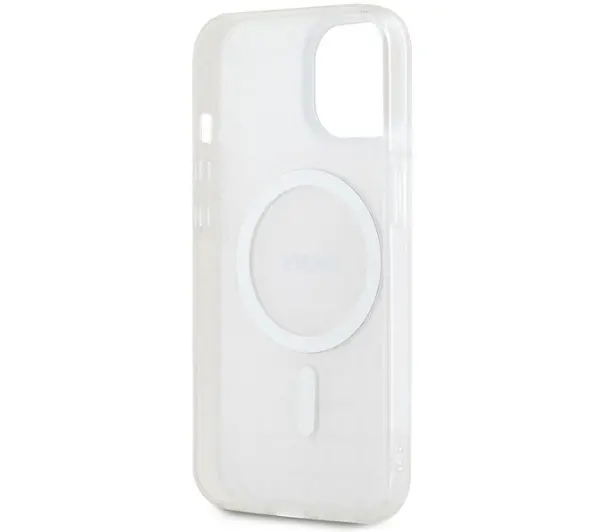 DKNY IML Mono & Stripe MagSafe do iPhone 14 Różowy