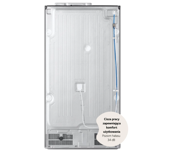 LG SBS GSLE91EVAC Funkcje AI Pełny No Frost 179cm Dystrybutor wody Zdalne sterowanie Ciemny grafit stal - TRZECI -55%, ALBO 5-TY ZA 1ZŁ - Kup na Raty - RRSO 0%