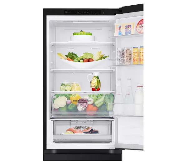LG GBV3100CEP Pełny No Frost 186cm Szuflada z kontrolą wilgotności Ciemny grafit mat - Kup na Raty - RRSO 0%