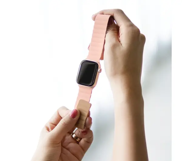 Araree Silicone Link do  Apple Watch 42/44/45/49mm Biało-zielony
