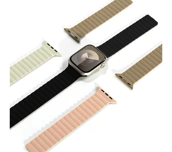 Araree Silicone Link do  Apple Watch 42/44/45/49mm Biało-zielony