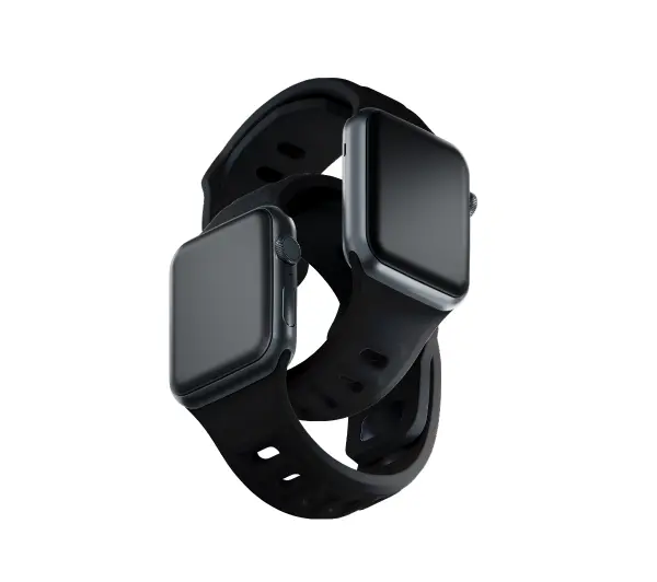 3mk do Watch 42/44/45/49mm Czarny