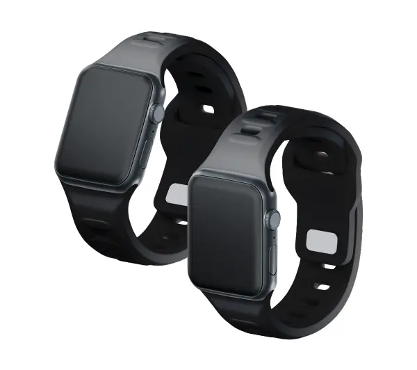 3mk do Watch 42/44/45/49mm Czarny