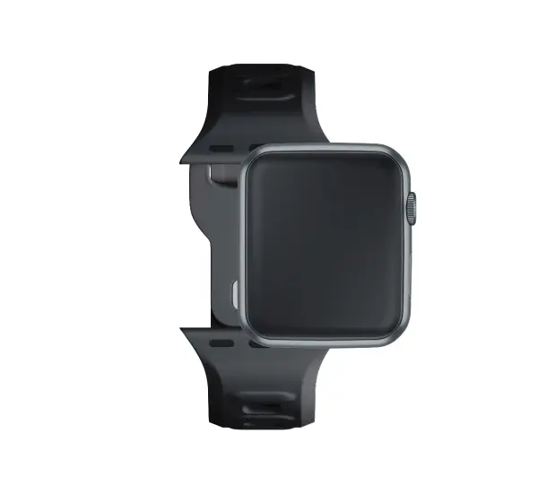3mk do Watch 42/44/45/49mm Czarny