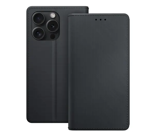 3mk Wallet Case do iPhone 13 Pro Max Czarny
