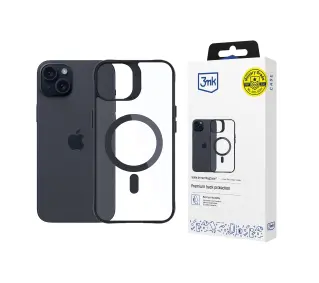 3mk Satin Armor MagCase do iPhone 15 Plus Czarny