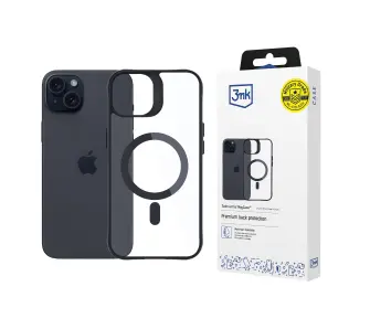 Etui 3mk Satin Armor MagCase do iPhone 15 Plus Czarny