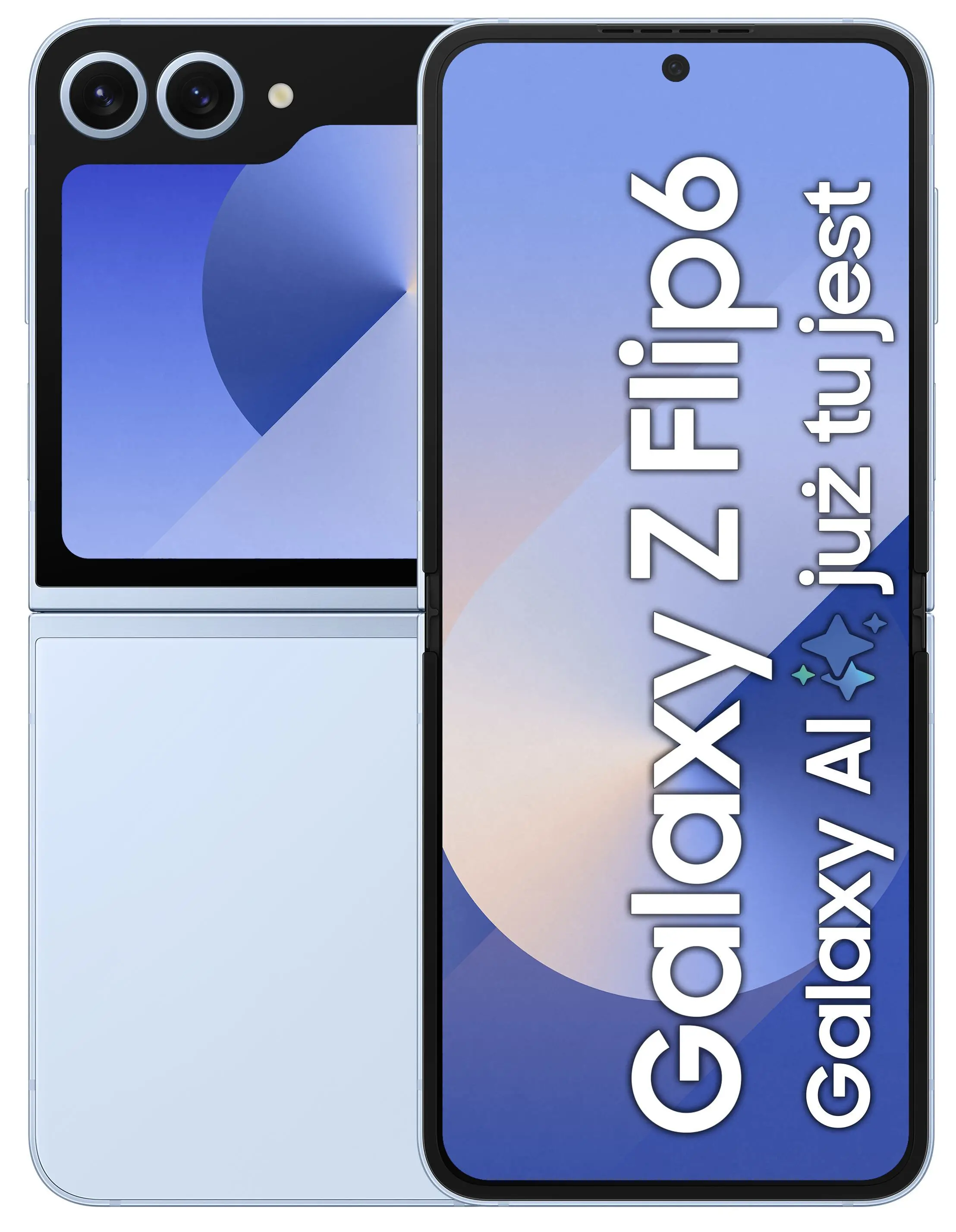 Smartfon Samsung Galaxy Z Flip 6 12/256GB 6,7" 120Hz 50Mpix Niebieski