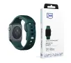 Pasek 3mk do Apple Watch 44/45/49mm Zielony