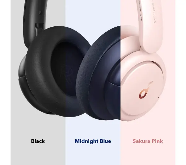 Soundcore Q30 Nauszne Bluetooth 5.0 Różowy