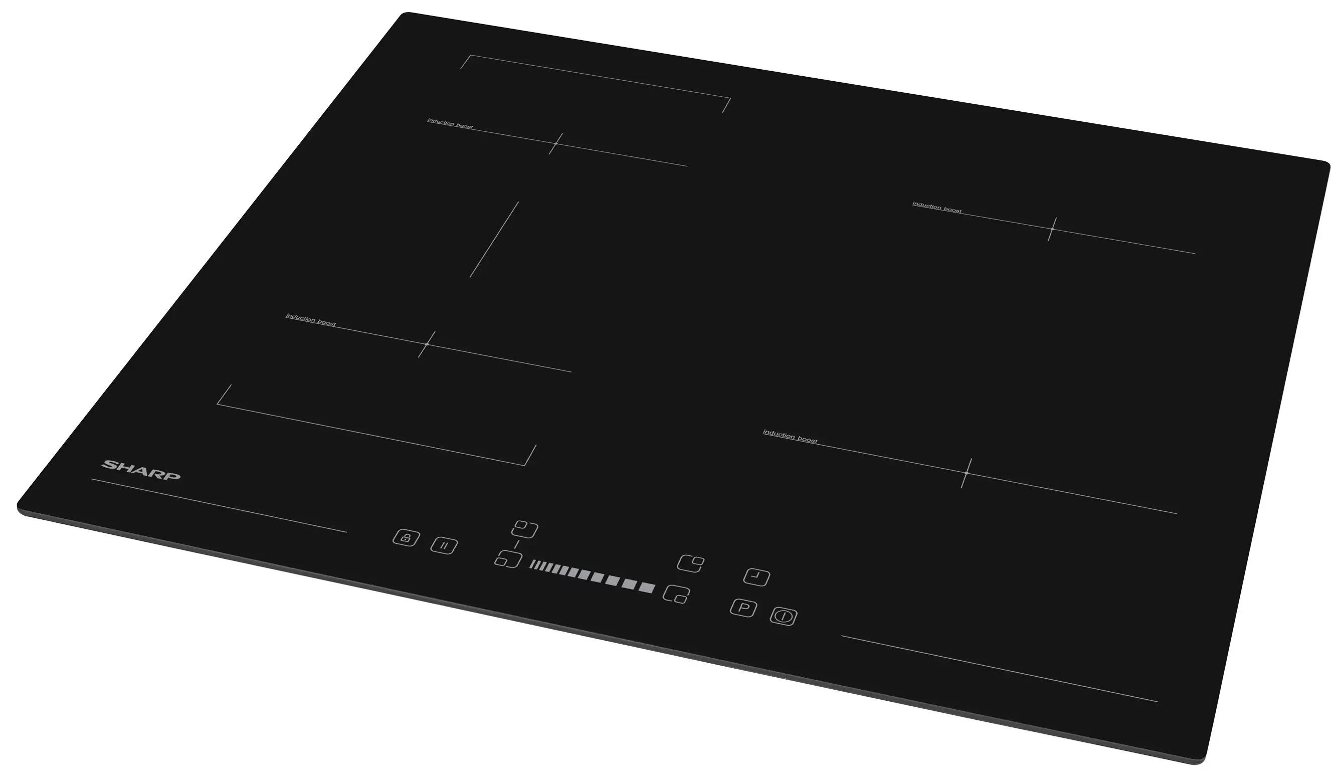 фото Індукційна варильна поверхня Sharp KH-6I27NS0I