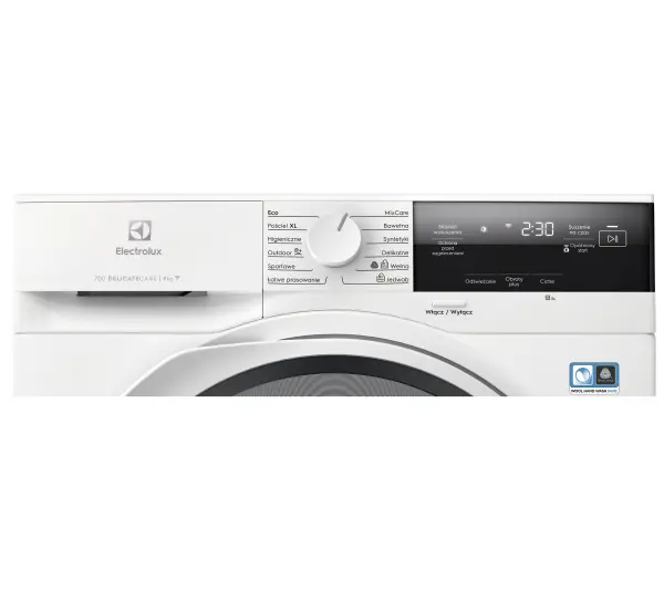 Electrolux 700 DelicateCare EW7D394UCP Funkcje AI 63,6cm 9kg Zdalne sterowanie - Kup na Raty - RRSO 0%