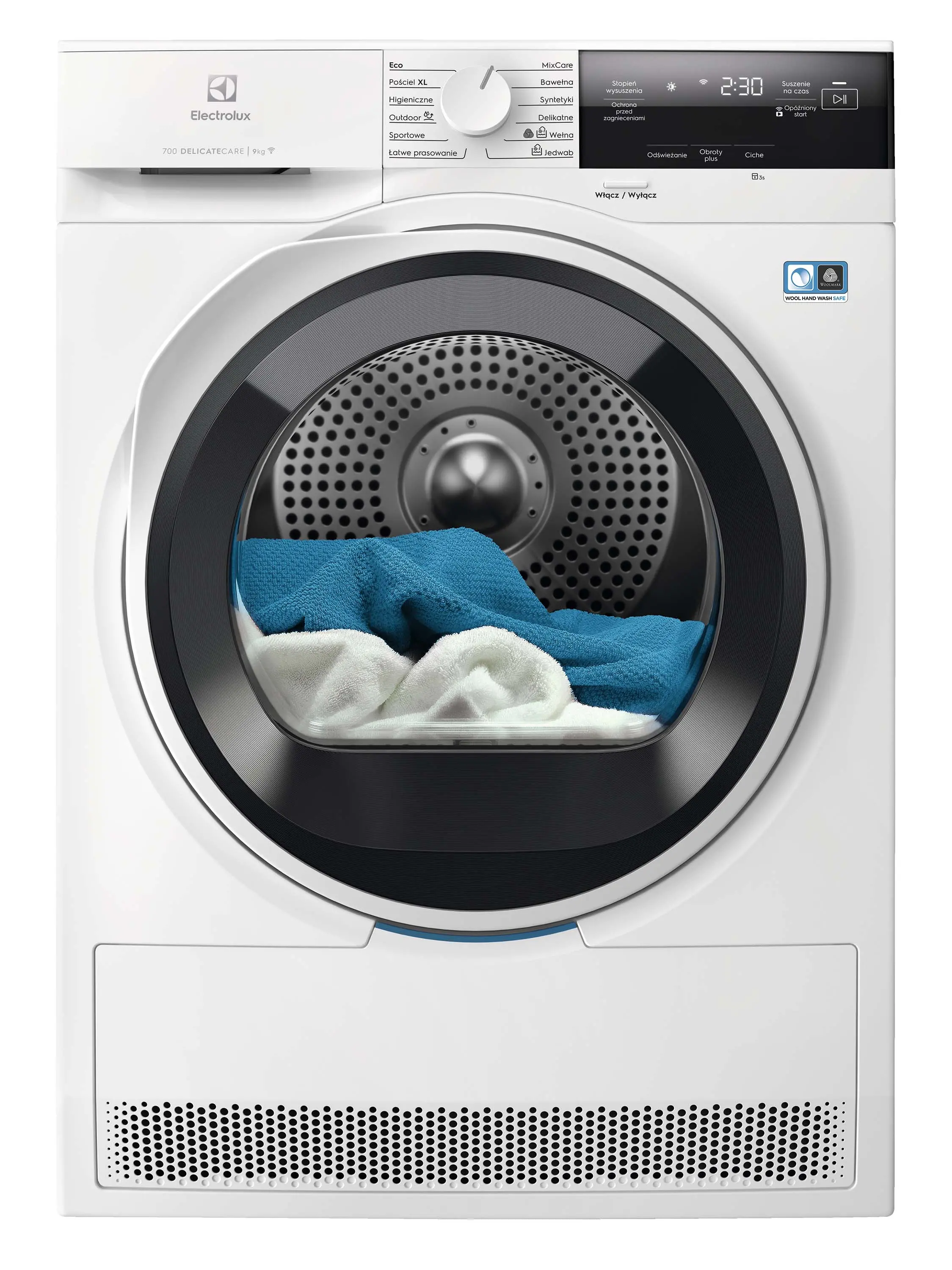 Suszarka Electrolux 700 DelicateCare EW7D394UCP Funkcje AI 63,6cm 9kg Zdalne sterowanie