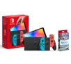 Konsola Nintendo Switch OLED Czerwono-niebieski + Switch Sports