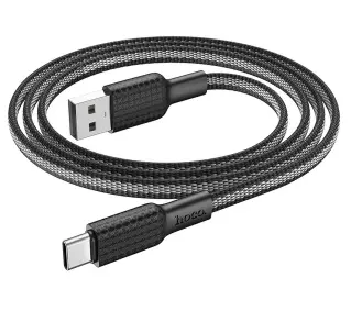 Hoco Jaeger X69 USB do USB-C 3A 1m Czarny