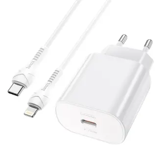 Ładowarka sieciowa Hoco Jetta N22 USB-C 25W Biały