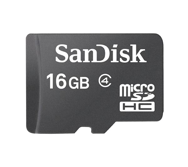 SANDISK microSDHC Class 4 16GB