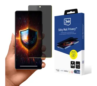 Folia ochronna 3mk Silky Matt Privacy do Redmi Note 13 Pro 4G