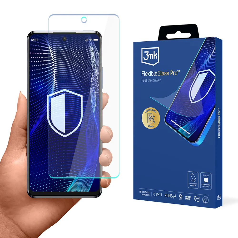 Szkło hybrydowe 3mk Flexibleglass Pro do TCL 50 SE