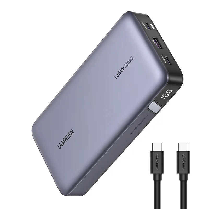 Фото Зовнішній акумулятор (павербанк) Ugreen PB205 25000mAh 145W Grey (90597)