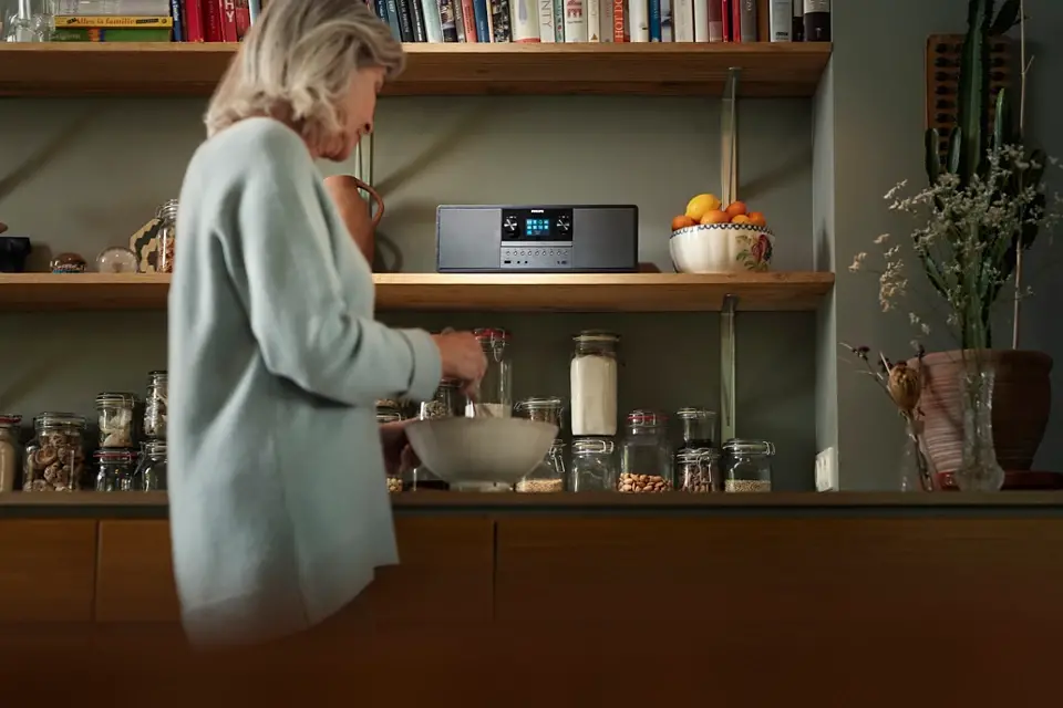 Wieża Philips TAM6805/10 50W Wi-Fi Bluetooth Radio FM, DAB+, Internetowe Czarny