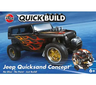 Model do składania Airfix J6038 Quickbuild - Jeep Quicksand Concept