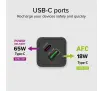 Ładowarka sieciowa SBS NanoTube GaN PD 1XUSB-C 1XUSB-A 65W Czarny