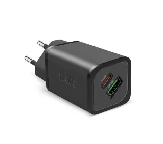 SBS NanoTube GaN PD 1XUSB-C 1XUSB-A 65W Czarny