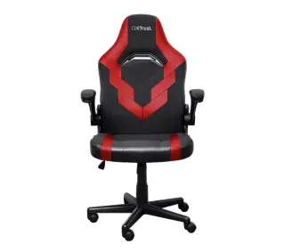 Trust GXT 703R Riye Gamingowy do 140kg Tkanina Skóra ECO Czerwony - Kup na Raty - RRSO 0%