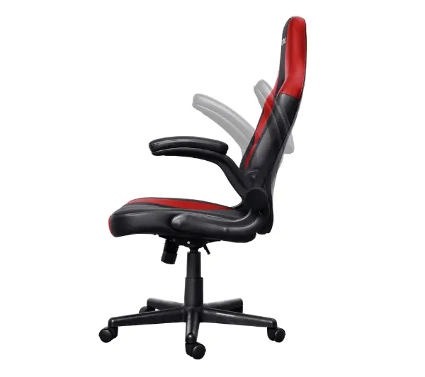 Trust GXT 703R Riye Gamingowy do 140kg Tkanina Skóra ECO Czerwony - Kup na Raty - RRSO 0%