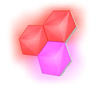 Panel LED Trust hexagon GXT 903 VYBZ