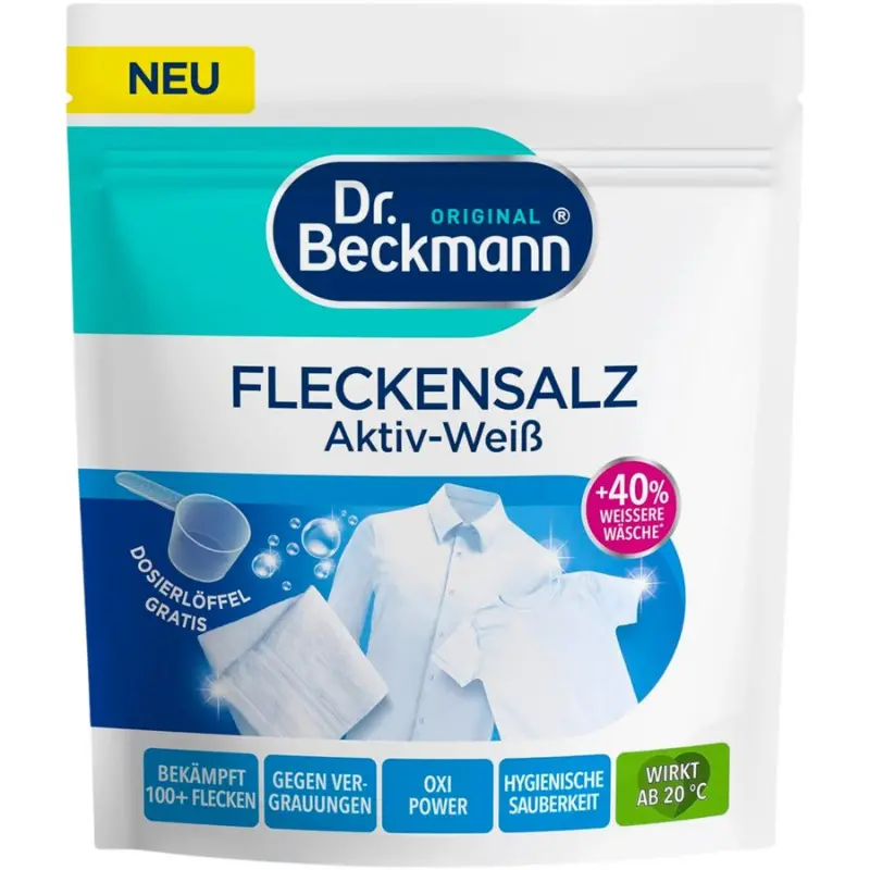 Sól do prania Dr. Beckmann odplamianie białych tkanin 400g