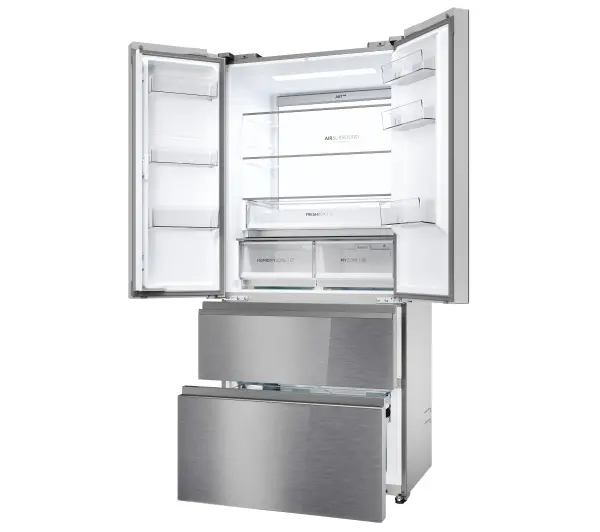 Haier Seria 7 HFR7819ENGC Pełny No Frost 190cm Komora świeżości Szare szkło - TRZECI -55%, ALBO 5-TY ZA 1ZŁ - Kup na Raty - RRSO 0%