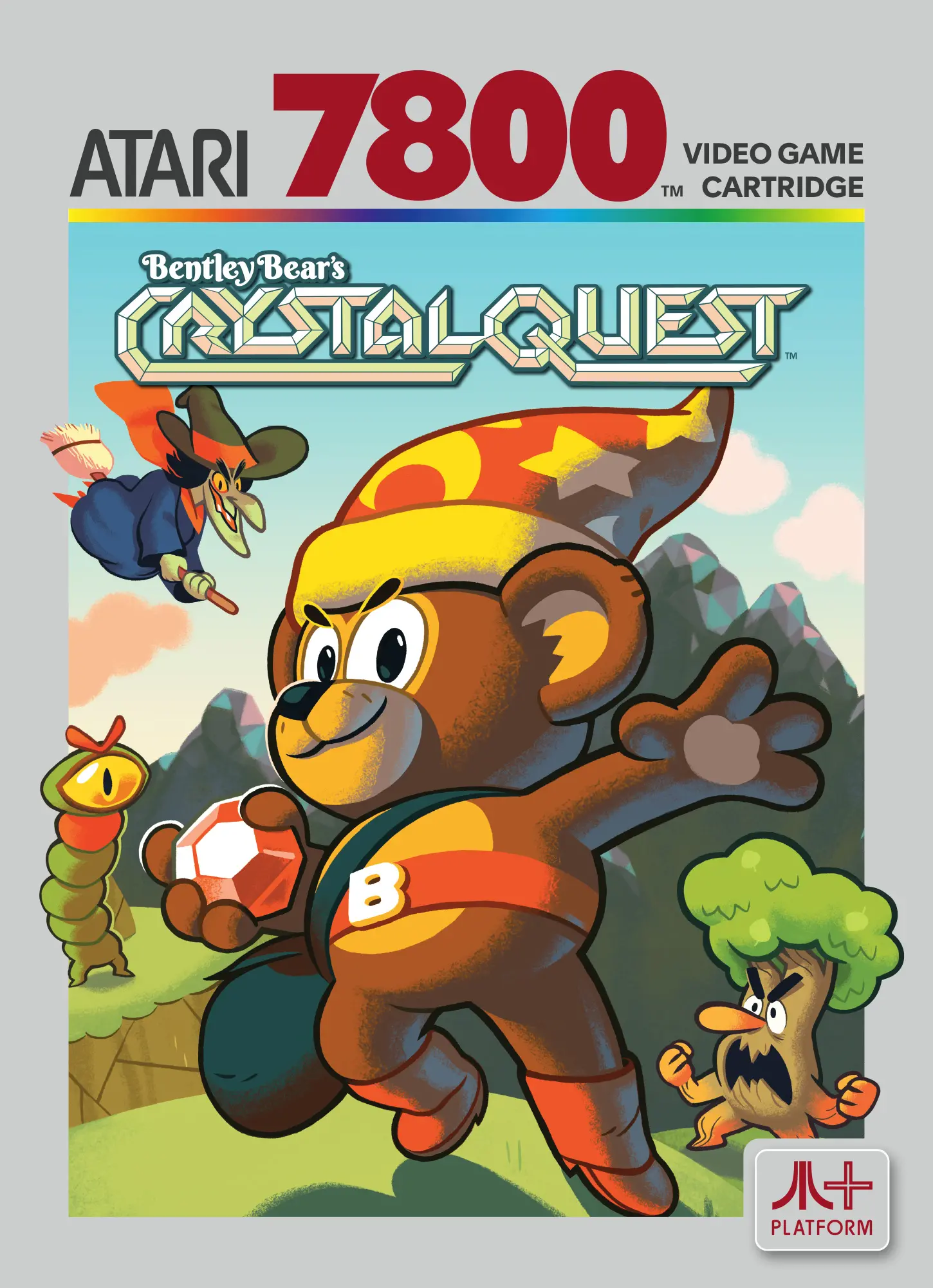 Gra Atari Bentley Bear’s Crystal Quest