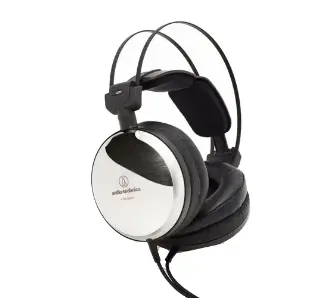 Słuchawki przewodowe Audio-Technica ATH-A2000Z Nauszne Srebrny