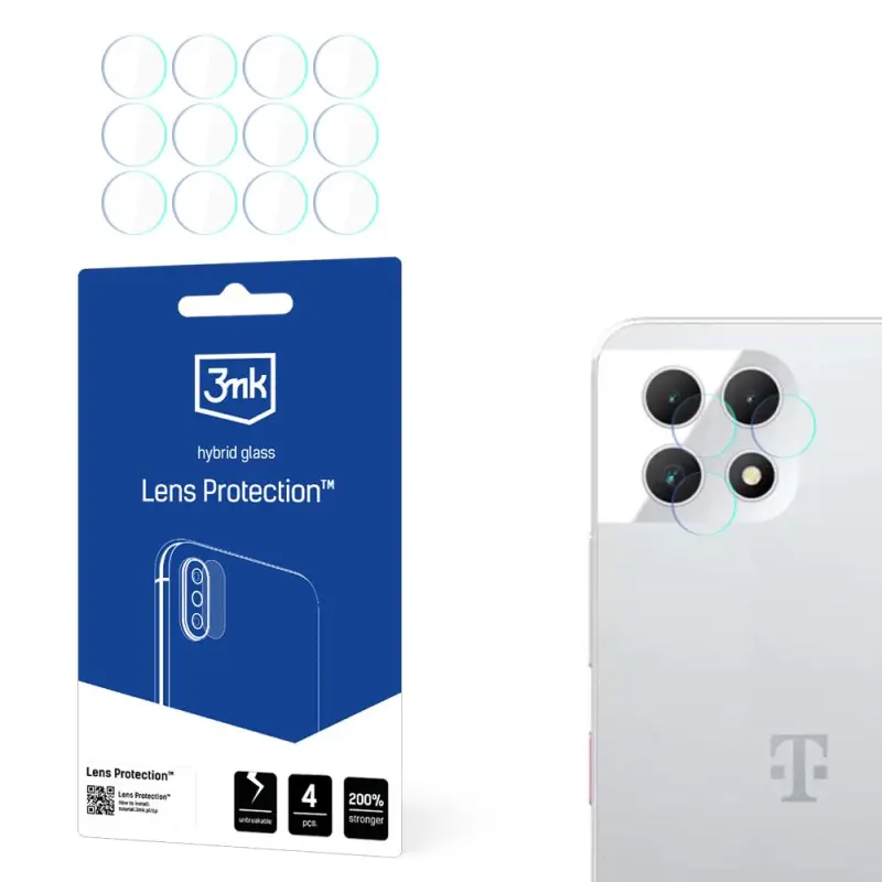 Szkło hybrydowe 3mk Lens Protection do T-mobile Revvl 7 5G